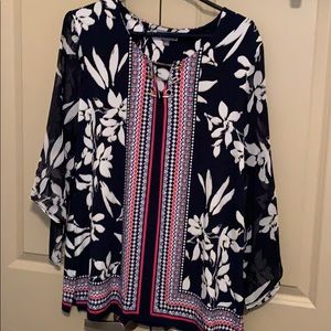 Lovely church blouse.